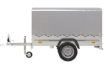 Remorque 750 kg 200 x 125 avec bâche dôme et arceau Garden Trailer 201 KIPP – Image 6