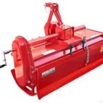 Fraise rotative pour tracteur série moyenne-légère AgriEuro modèle RS 145 avec kit déplacement manuel