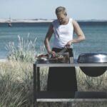 Barbecue charbon Martinsen 1500 inox sur chariot – Image 7