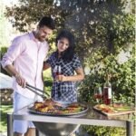 Barbecue charbon Martinsen 1500 inox sur chariot – Image 5