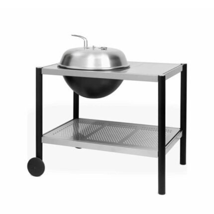 Barbecue charbon Martinsen 1500 inox sur chariot