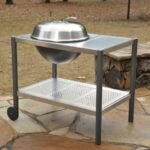 Barbecue charbon Martinsen 1500 inox sur chariot – Image 3
