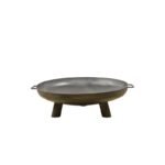 Braséro de jardin Ø80 x h25 cm acier