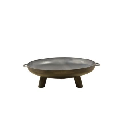 Braséro de jardin Ø80 x h25 cm acier