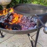 Braséro de terrasse Plain Jane Timothy Ross Ø80 avec grille – Image 5