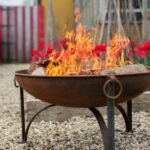 Braséro de terrasse Plain Jane Timothy Ross Ø80 avec grille – Image 2