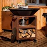 Braséro plancha Oyat 98 cm Pro Storage Cognac – Image 4