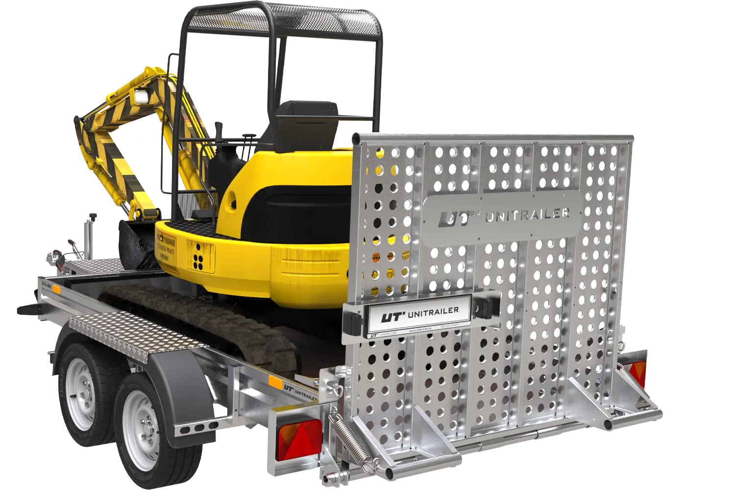 C38.png Remorque lourde double essieux 3500 KG STARK 3 300 – Image 1