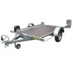 Remorque plate basculante 400×200 UNIPLAT 4020S P 2700 kg