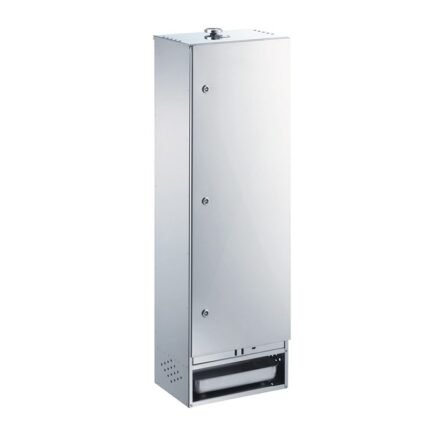 Fumoir Inox 120 x 39 x 28 cm Porte à charnières - Peetz