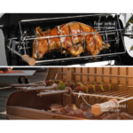 Grilloir avec tournebroche Le Marquier Irissary inox à poser ou encastrer – Image 2