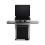 Plancha Enosign 65 inox et noir sur chariot + capot gaz – Image 5