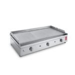 Plancha Planet Chef 80 Lisse inox 3 brûleurs 78 x 40 gaz – Image 6