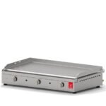Plancha Planet Chef 80 Lisse inox 3 brûleurs 78 x 40 gaz – Image 7
