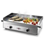 Plancha Krampouz Design Double inox 2 feux 65 x 40