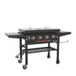 Plancha gaz Blackstone 36" sur chariot + couvercle – Image 9