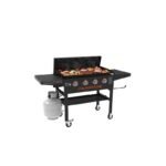 Plancha gaz Blackstone 36" sur chariot + couvercle