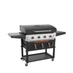 Plancha gaz Blackstone Plus 36" Airfryer sur chariot + couvercle – Image 9