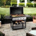 Plancha gaz Blackstone Plus 36" Airfryer sur chariot + couvercle – Image 3