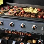 Plancha gaz Blackstone Plus 36" Airfryer sur chariot + couvercle – Image 6