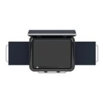 Plancha gaz Enosign 65 Eno blue navy 2 bruleurs 56 x 40 avec couvercle + chariot – Image 4