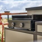 Plancha gaz Forge Adour Modern 60 acier noir 2 brûleurs 60 x 40 – Image 4