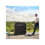 Plancha gaz Forge Adour Modern 75 acier noir sur chariot + capot – Image 2