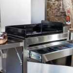 Plancha gaz Forge Adour Premium 60 inox sur chariot + capot – Image 4