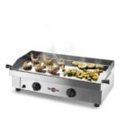 Plancha gaz Krampouz Saveur Double inox 2 brûleurs 64 x 34 – Image 2