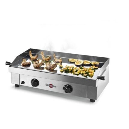 Plancha gaz Krampouz Saveur Double inox 2 brûleurs 64 x 34