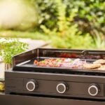 Plancha gaz en acier Forge Adour Modern 75 3 brûleurs 75 x 40 – Image 4