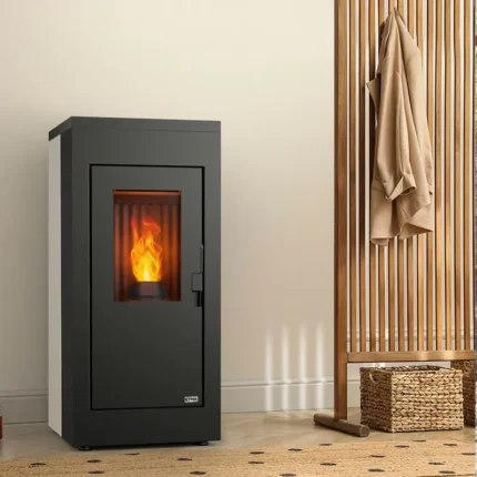 Poêle à granulés étanche Vulcano Silenzio UP (sortie dessus concentrique) - 9,2 Kw