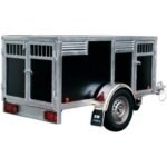 Remorque 4 chiens-marron – Image 2