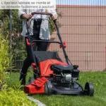 Tondeuse thermique autotractée MS161-46 - 46 cm - 150 cc - SCHEPPACH – Image 5