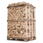 BOIS DE CHAUFFAGE – 50 CM – MÉLANGE DE BOIS DURS – PALETTE 2 M3 – 2.5 STÈRES