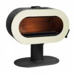 Poêle à bois FIFTY SUR PIED EMAILLE- INVICTA