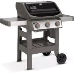 Barbecue gaz WEBER Spirit II E-310 noir grill e et plancha 3 bruleurs sur chariot, 60x44 cm – Image 3