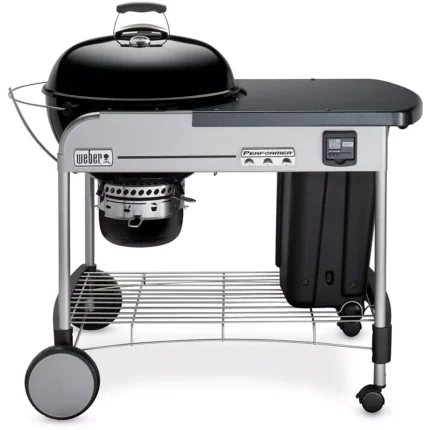 Barbecue charbon WEBER Performer premium GBS Black sur chariot 57 cm