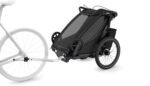 Remorque de vélo ​Thule pour 1 Enfant - Chariot Sport 2 Single - noir – Image 7