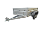 Neptun GN148 N7-263 2 pro Twin axle light trailer GVW 750 kg