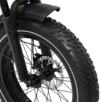 VTT Électrique à Suspension Complète fafrees OneSport W66 500W 20" Fat Bike 648Wh – Image 2
