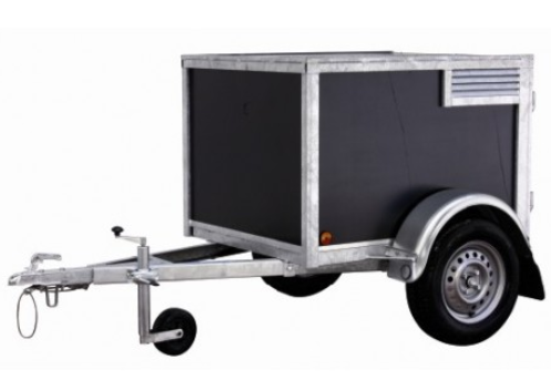 28e5b7918887.png Remorque BW Trailers 2 chiens marron – Image 1