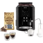 Expresso Broyeur KRUPS pack EA8168F2 + 500g café en grains