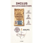 Expresso Broyeur KRUPS pack EA8168F2 + 500g café en grains – Image 3