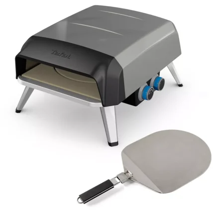 Four à pizza gaz TEFAL Pronto JM412010 pizza 30 cm préchauffage 15 min, jusqu'à 400°C