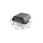 Four à pizza gaz TEFAL Pronto JM412010 pizza 30 cm préchauffage 15 min, jusqu'à 400°C – Image 7