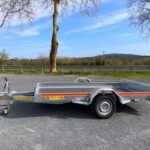 Remorque plateau MECANOREM RPMS 901 F - PTAC : 1300 Kg - 1 essieu freiné - 305 x 170 cm