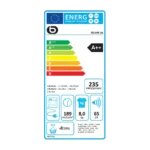 Sèche linge pompe à chaleur ESSENTIELB ESLHP8-3b – Image 2