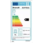Four encastrable BRANDT BOP7534B – Image 15