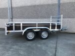 Remorque 300x132 cm double essieux